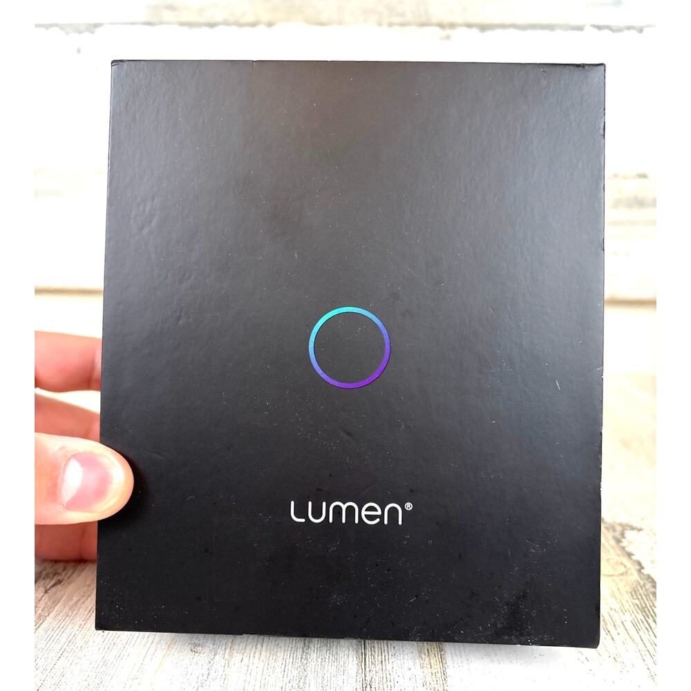 Lumen Black Metabolic Measurement Analyzer Breath Tracker Handheld NEW Open Box